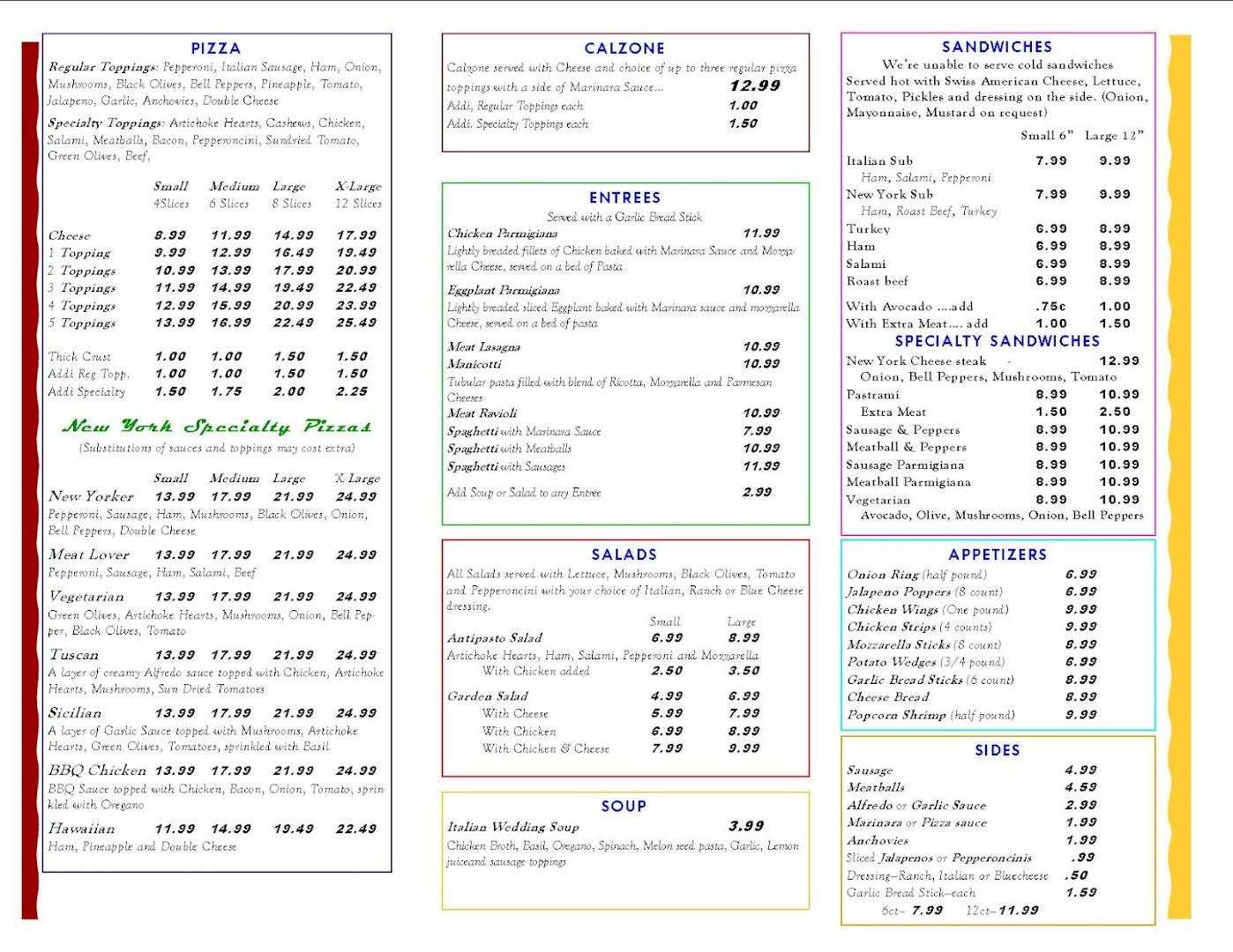 New York Pizza of Redlands